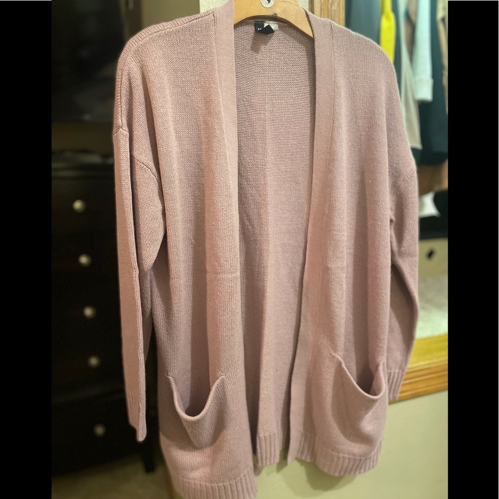 Dusty Rose Cardigan
